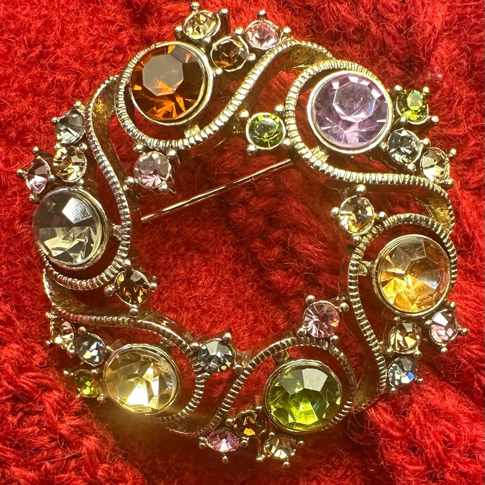 Vintage Monet Brooch in Original Box